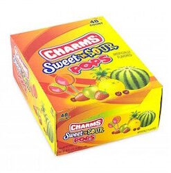 Charms Sweet & Sour Pops - 48ct