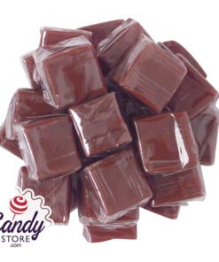 Chocolate Caramel Squares Candy - 5lb Bulk