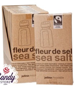 Jelina Sea Salt 72% Dark Chocolate Bars - 8ct