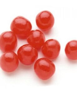Red Cherry Fruit Sours Candy Balls - 5lb