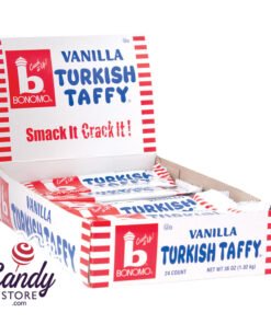 Turkish Taffy Vanilla Bonomo - 24ct
