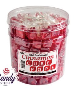 Fire Cube Cinnamon Suckers Tub - 100ct